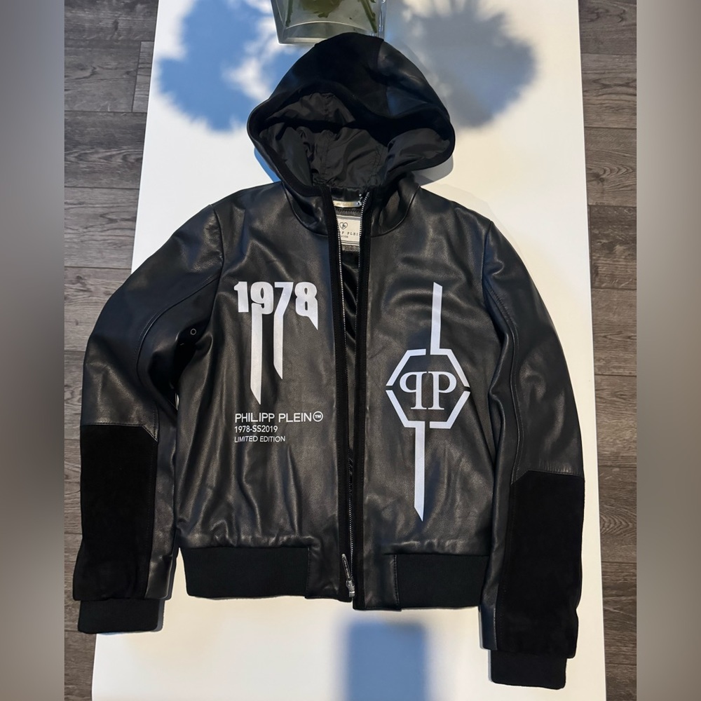 Philipp Plein junior jacket like new size 12 original price $1575